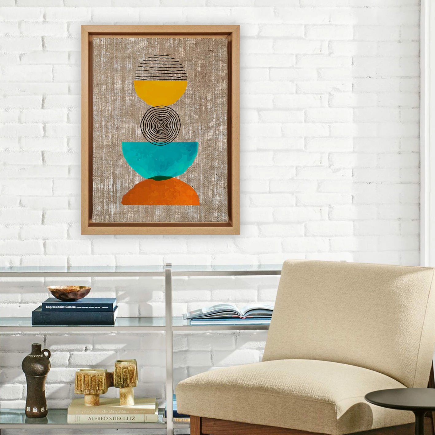 Pikturë dekorative në kanavacë, shumëngjyrëshe, Wallity LNJ219906277904 - 96136, 96x136cm