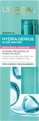 Krem-xhel hidratues për fytyrë për femra L'Oreal Paris Hydra Genius Aloe Water 70ml