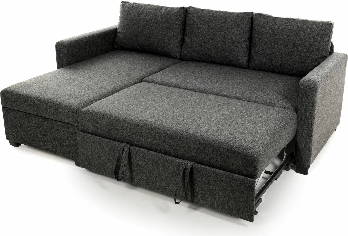 Kënd-sofë krevate Atelier del Sofa, ngjyrë gri e errët