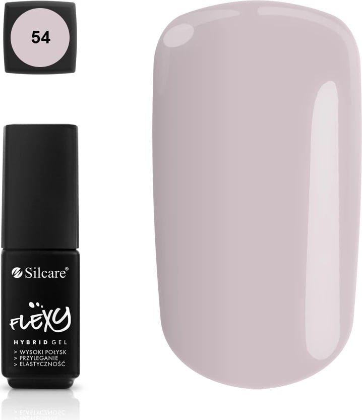 Llak për thonj Silcare Flexy Hybrid Gel 54, 4.5g