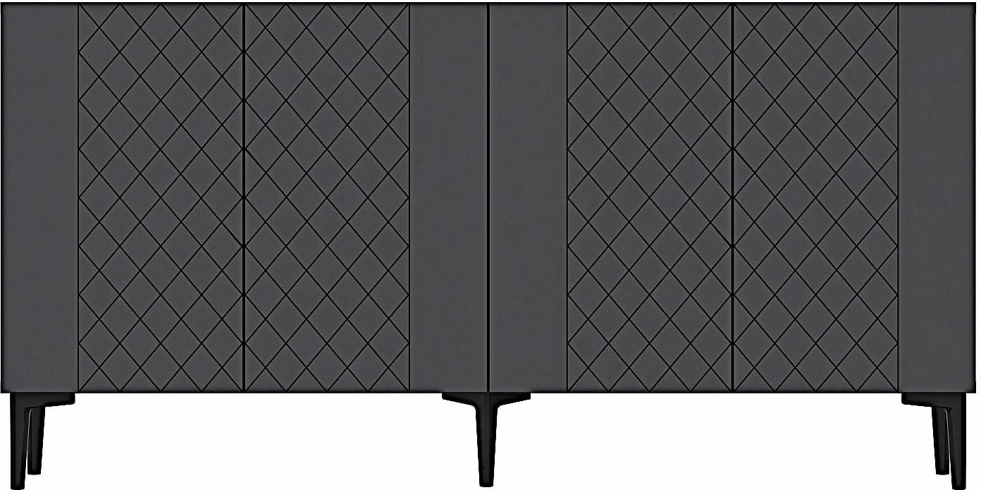 Konsolë Skye Decor, Resso 150, antracit