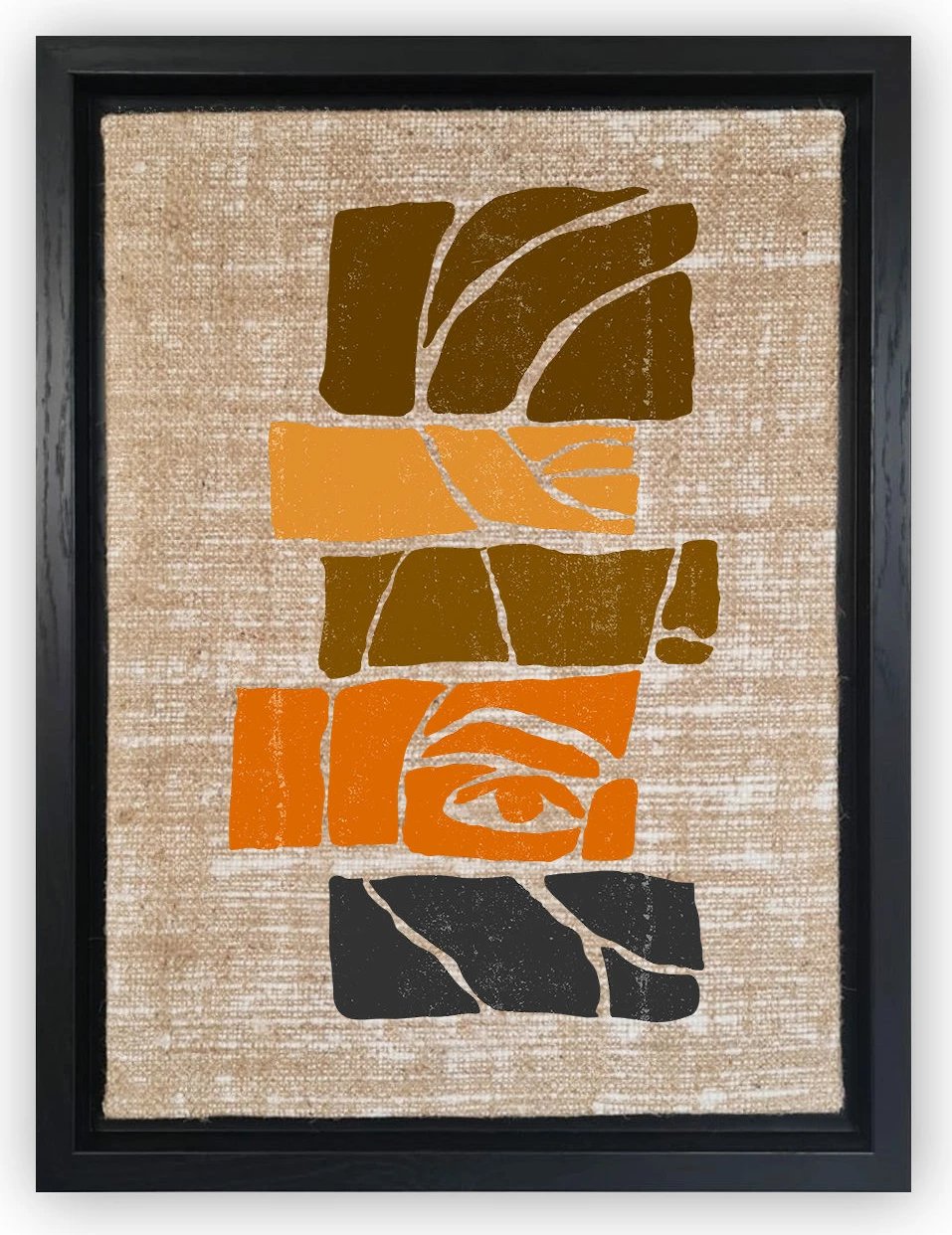 Pikturë dekorative në kanavacë, shumëngjyrëshe, Wallity LSJ81918829309, 36x46cm