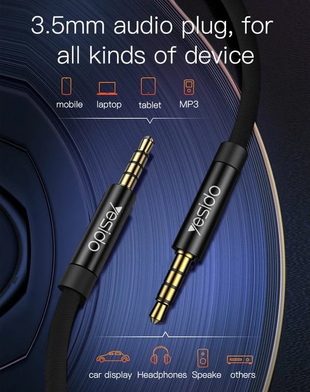 Kabllo Aux Audio 1000mm
