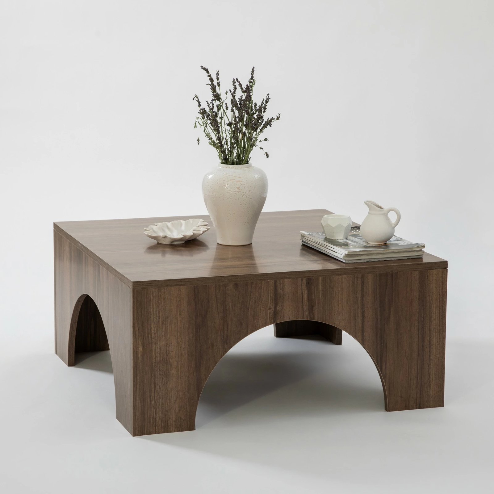 Tavolinë kafeje Hanah Home, Collesium, ngjyrë arre