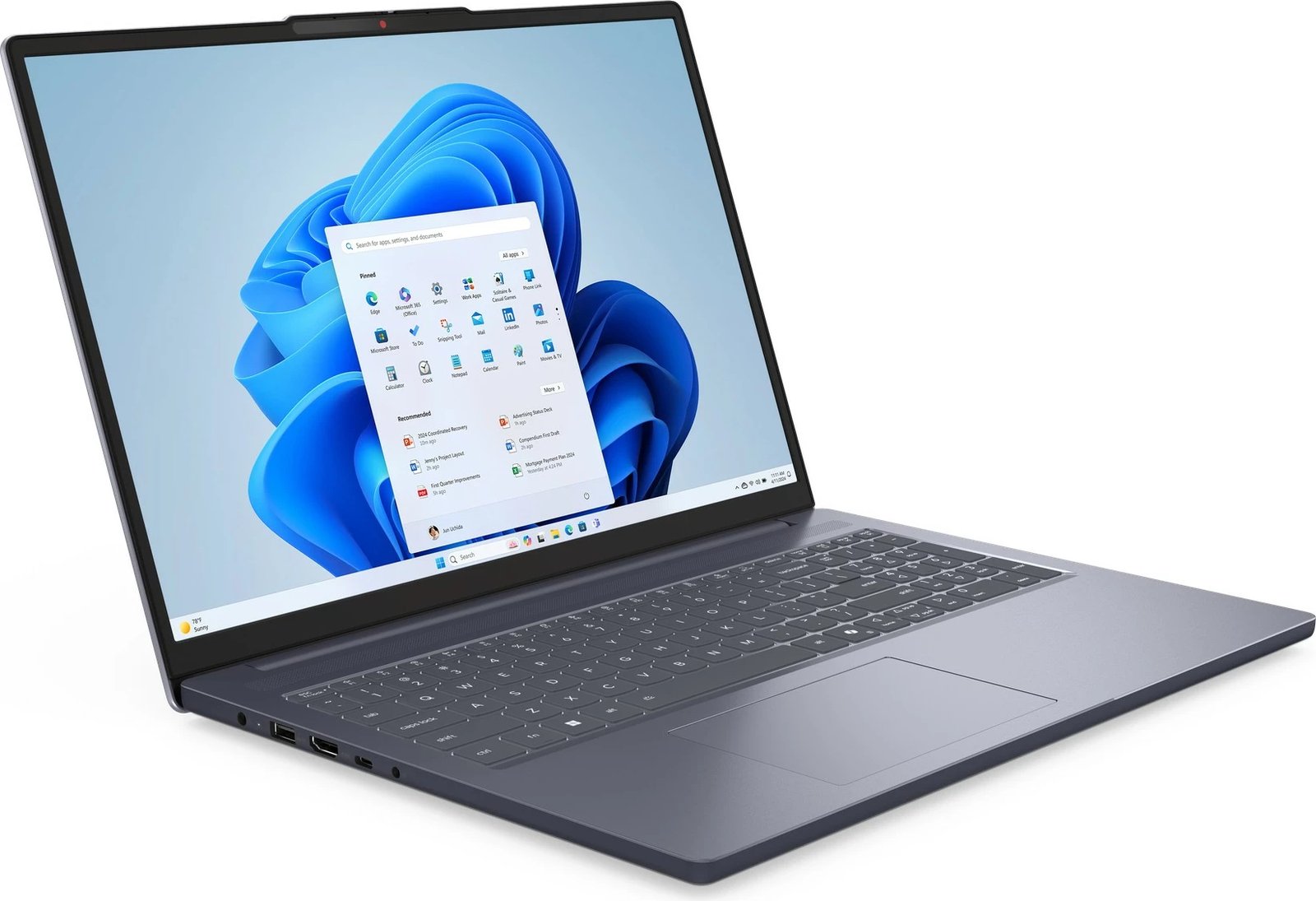 Kompjuter Lenovo IdeaPad Slim 3, i7-13620H, 16GB/1TB SSD, 16 inç, gri