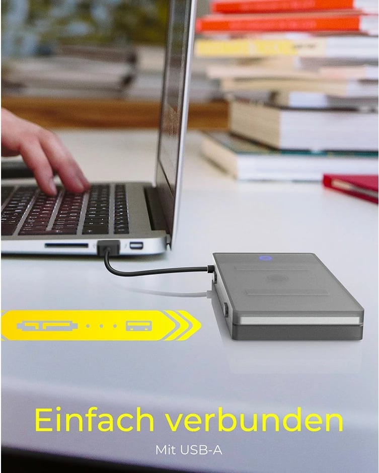 Kasë ICY BOX IB-AC603b-U3, 2.5", USB 3.2, antracit/zi