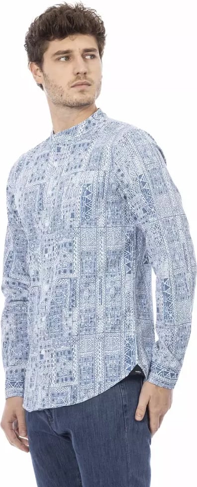 Këmishë për meshkuj Baldinini Trend, e kaltër