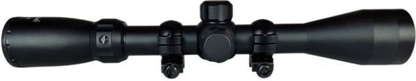 Shënjestër optike Industry Brand BEEMAN 3-9x40 me tub 1" dhe mbajtëse, e zezë