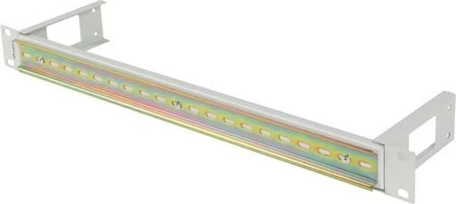 Shinë montuese LANBERG DIN TS-35 1U 19 inch, gri