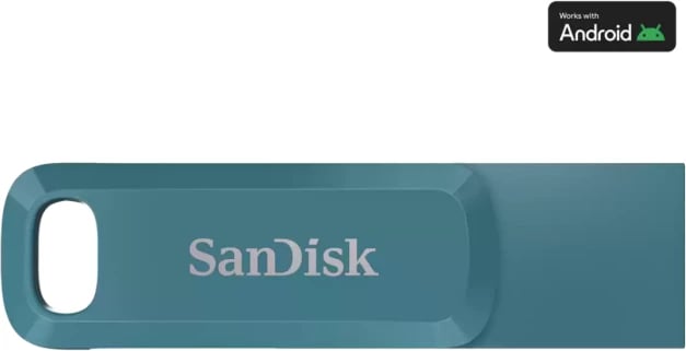 USB memorje SanDisk Ultra Dual Drive Go SDDDC3-512G-G46NBB 512GB USB-C/USB-A USB 3.2, blu