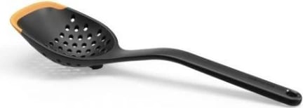 lugë kulluese, Fiskars, 1027302, 30 cm, plastikë/silikon, e zezë/portokalli