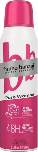 Antiperspirant Spray për femra Bruno Banani Pure Woman 150ml