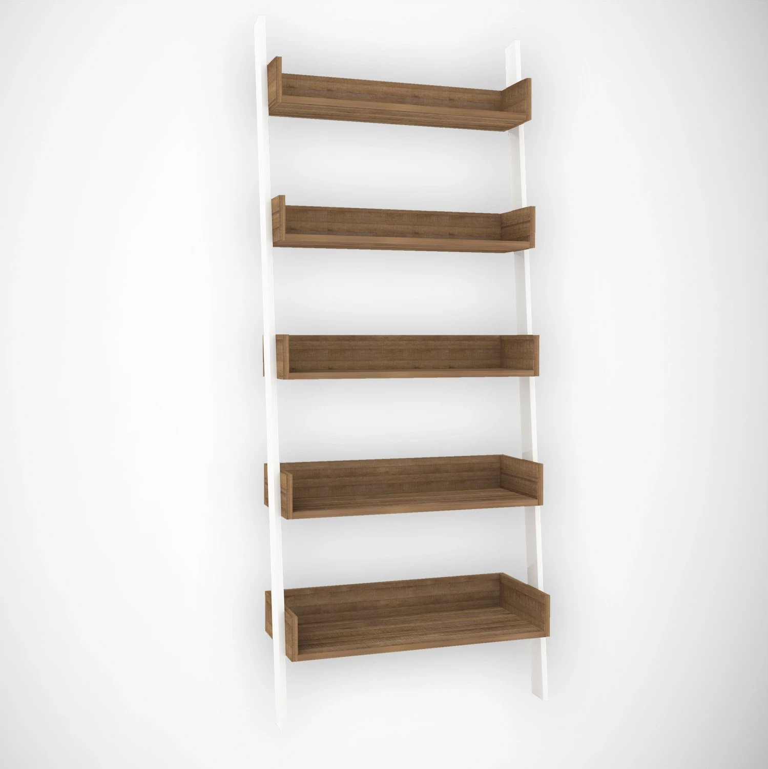 Raft librash Hanah Home, ngjyrë lisi e errët