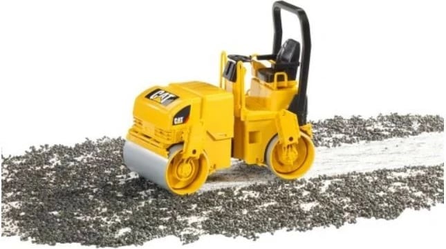 Lodër makinë ngjeshëse BRUDER CAT BR-02433, 1:16, e verdhë/zezë