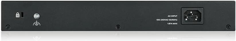 Switch Zyxel GS1900-24EP, Managed, L2, Gigabit Ethernet, PoE, Rack mounting