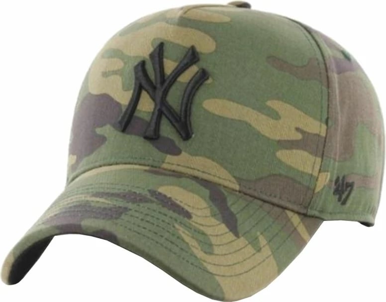 Kapelë New York Yankees nga 47 Brand, për meshkuj dhe femra, ngjyrë jeshile kamuflazh
