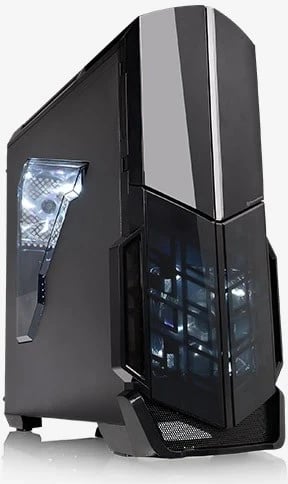 Kasë Thermaltake Versa N21, me dritare, ngjyrë e zezë