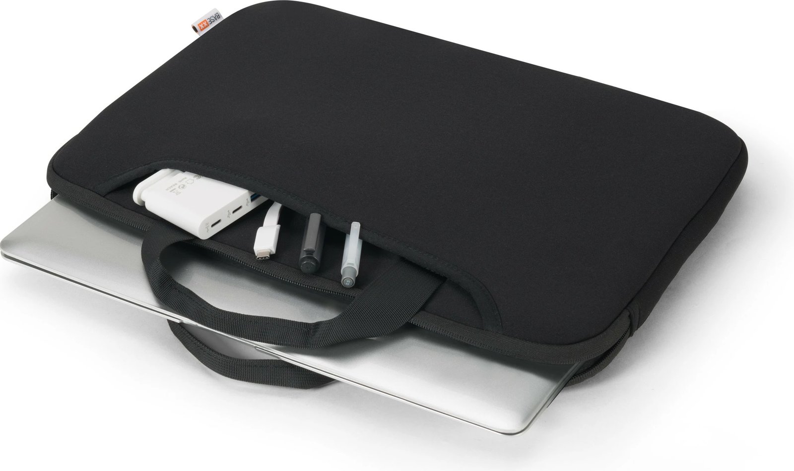 Mbështjellës DICOTA BASE XX D31788, 31.8 cm (12.5"), i zi