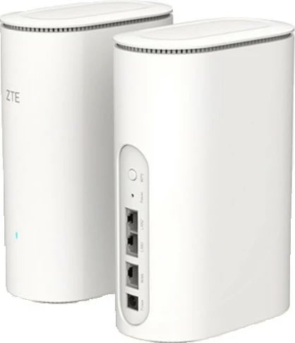 Router WiFi6 ZTE Z1320, i bardhë
