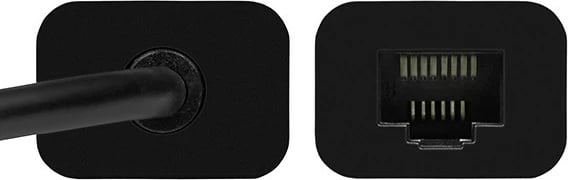 Adapter rrjeti AXAGON ADE-SRC, USB-C 3.2 Gen 1 në Gigabit Ethernet, i zi