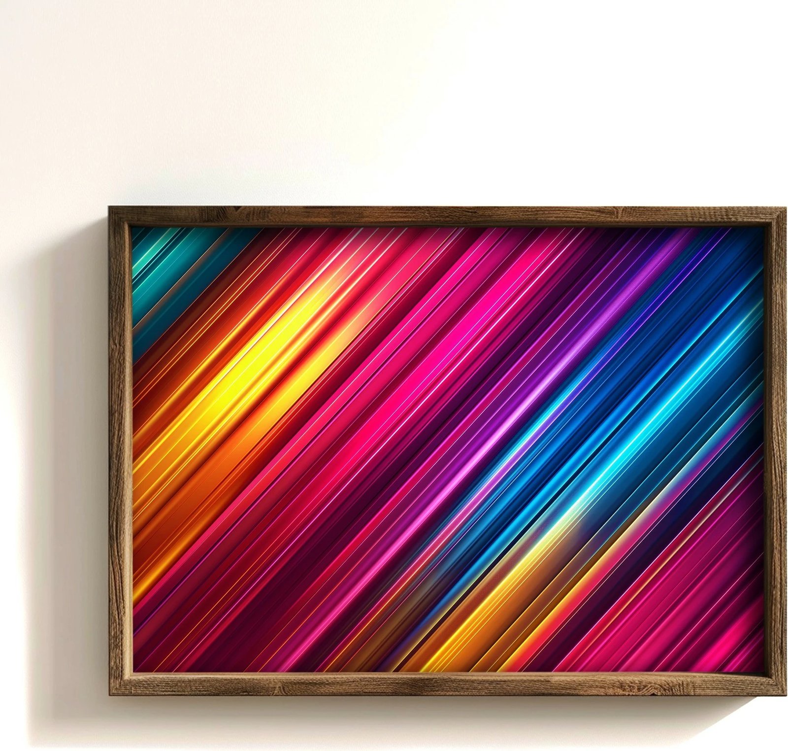 Pikturë dekorative me kornizë MDF, shumëngjyrëshe, Wallity, TUN123-L, 35x47x2 cm