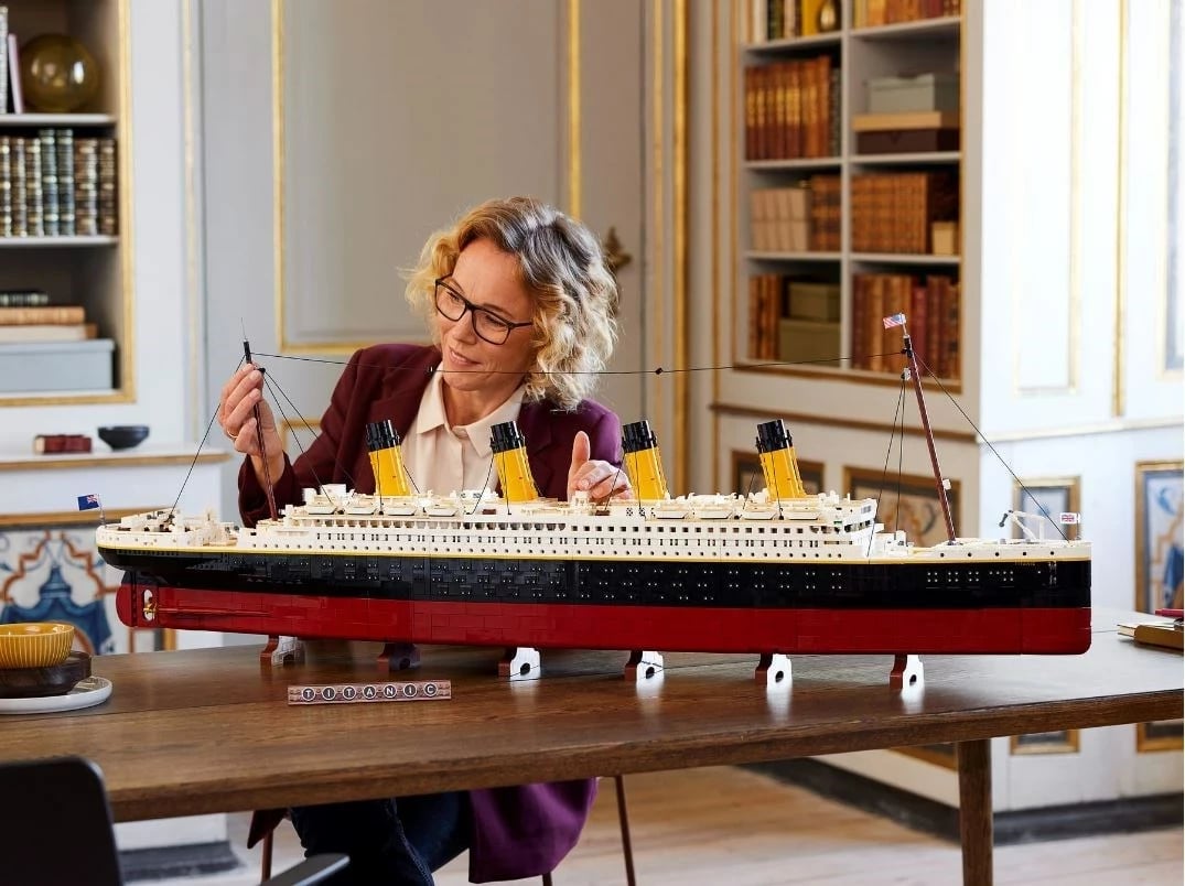 Set LEGO Titanic, 10294, për të rritur, 9090 pjesë