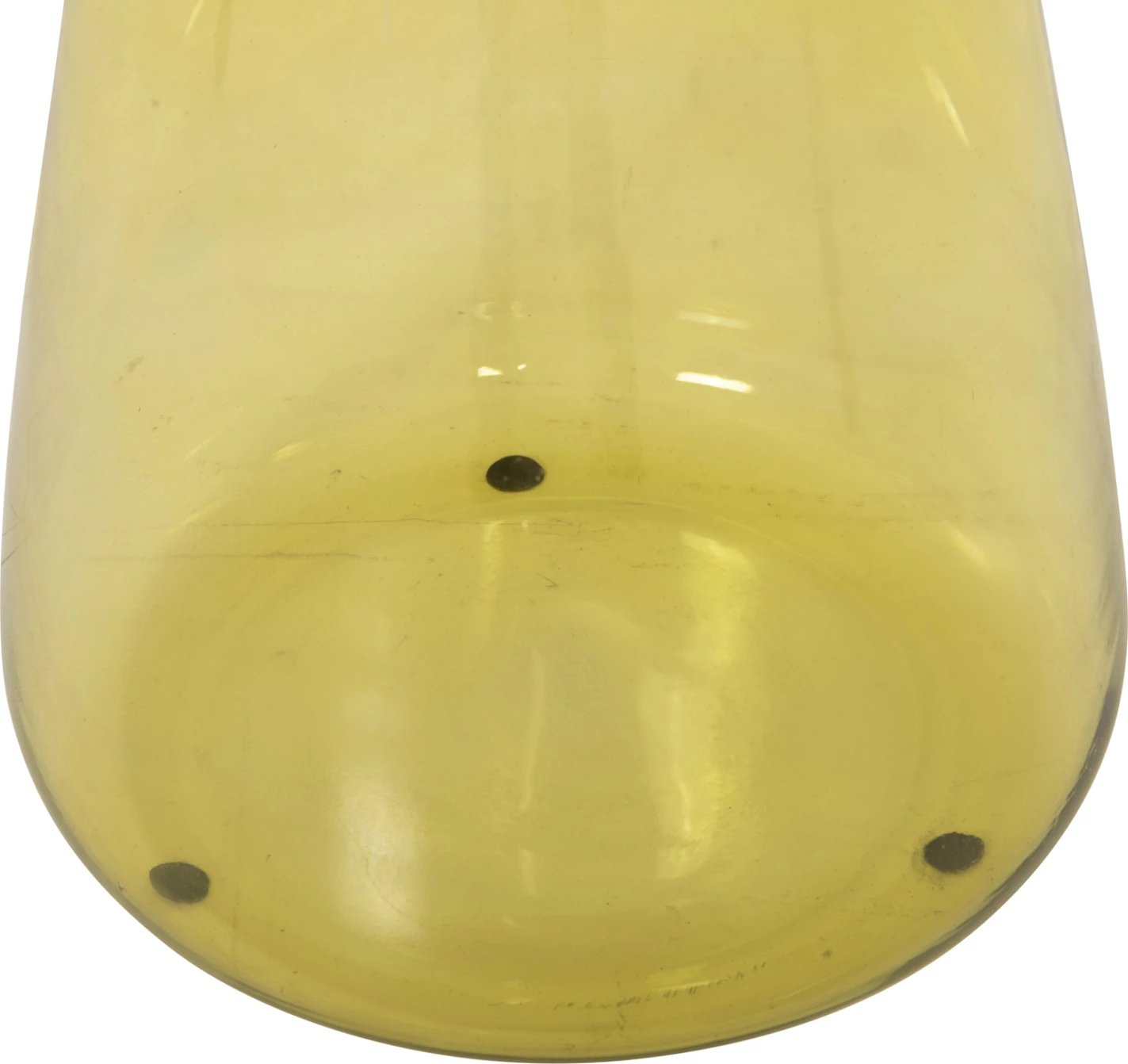 Tavolinë anësore VALERY FH9732 bazë qelqi jeshile e lehtë - majë metali në ar Φ39,5x52H cm