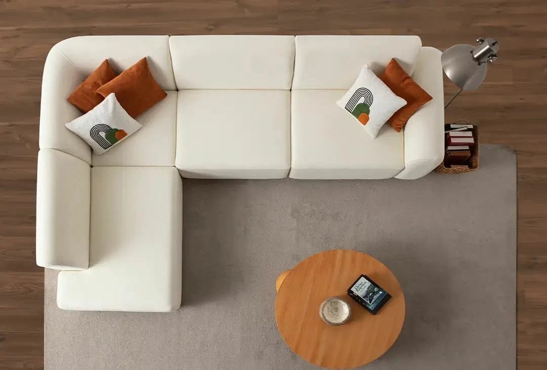 Këndare S-Loft, e bardhë, Atelier del Sofa