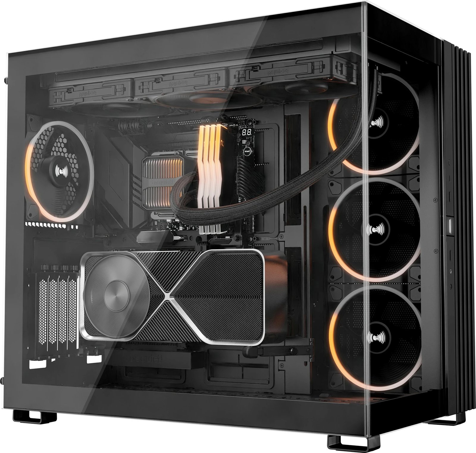 Ftohës uji Be Quiet! Silent Loop 3 420 mm, 14 cm, i zi