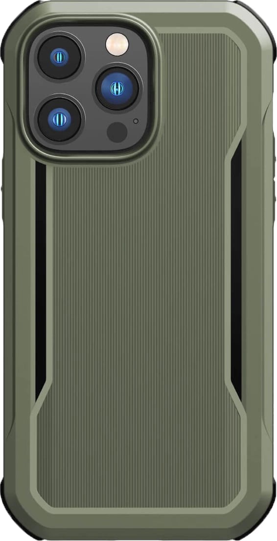 Mbështjellës Raptic X-Doria Fort Case për iPhone 14 Pro me MagSafe, i gjelbër