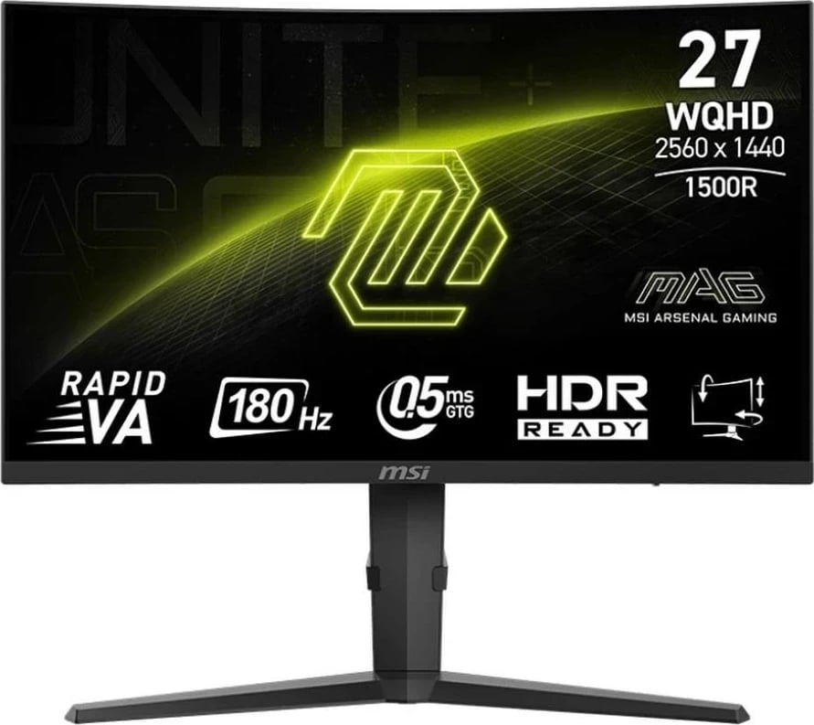 Monitor MSI 27" MAG 275CQPF, 2xHDMI DP