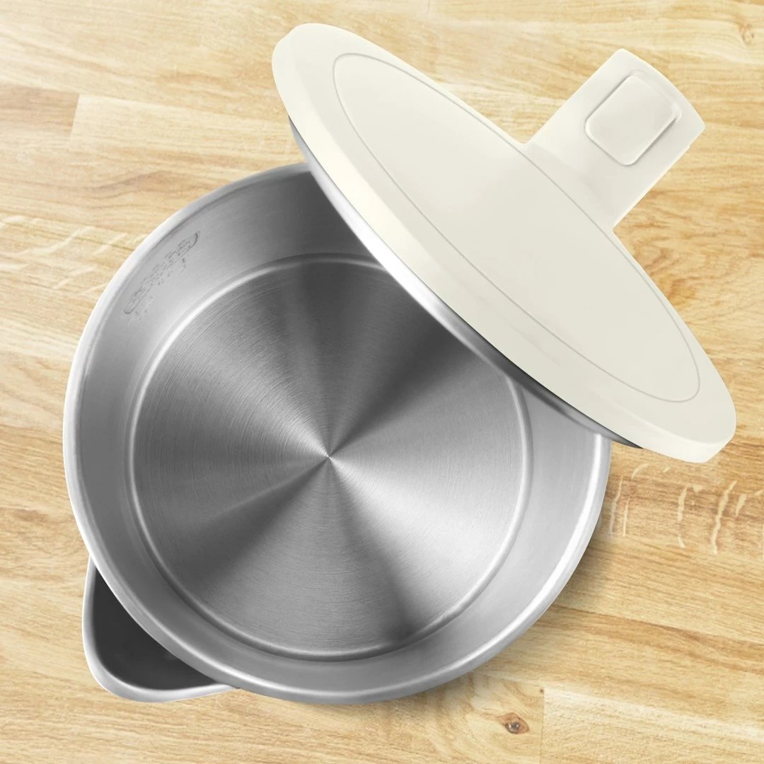 Ibrik elektrik Tefal KO140AE0, 1.5 L, 1500 W, Bardhë