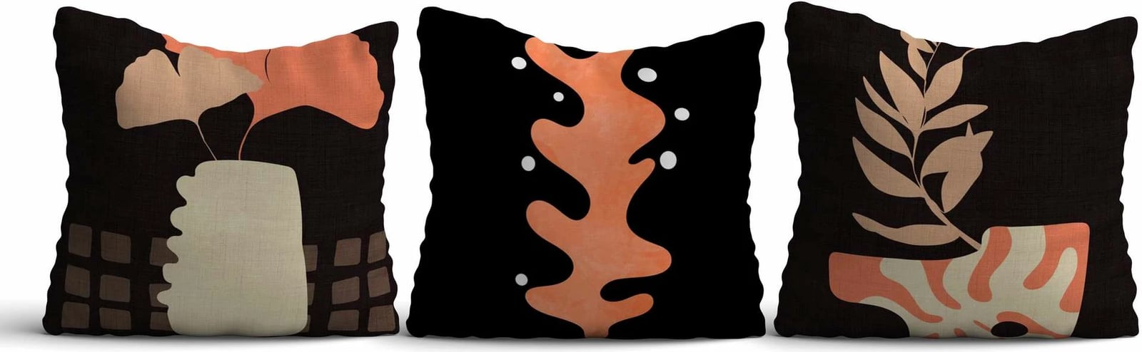 Set mbulesash për jastëkë (3 copë), dizajn Aberto, Asr_plw25 - 2