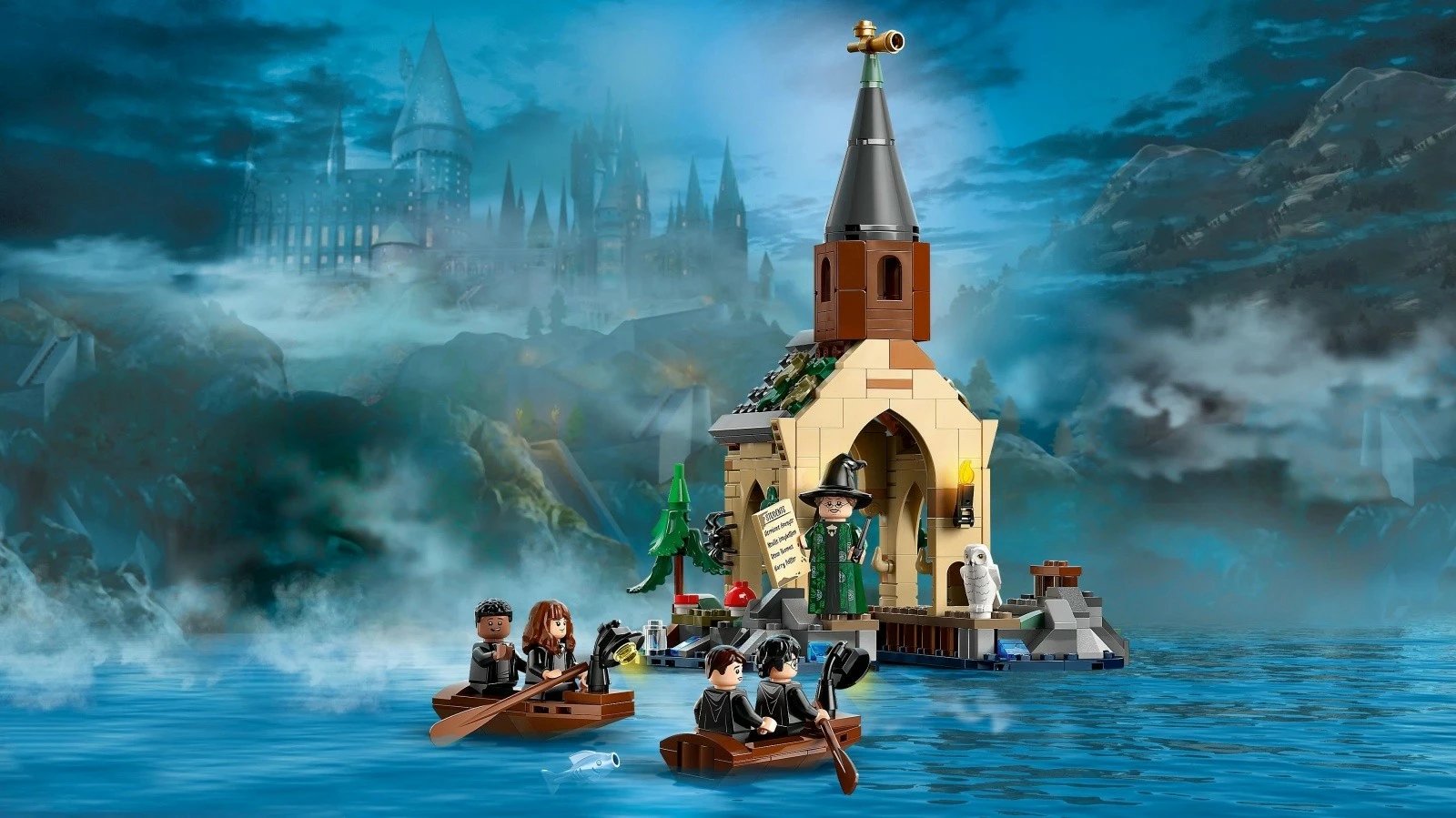 Set LEGO Harry Potter 76426 Water House by Hogwarts, 350 pjesë, për fëmijë, plastikë