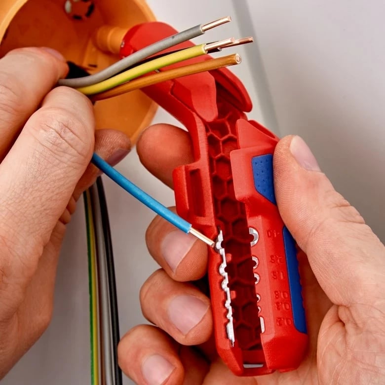 Knipex ErgoStrip, Mbështjellës kabllosh, Kuq Knipex ErgoStrip, Mbështjellës kabllosh, Kuq