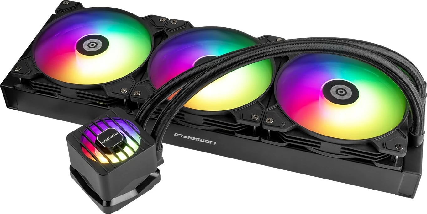 Kuler uji Enermax LIQMAXFLO ELC-LMF420T-ARGB, 420mm, RGB, i zi