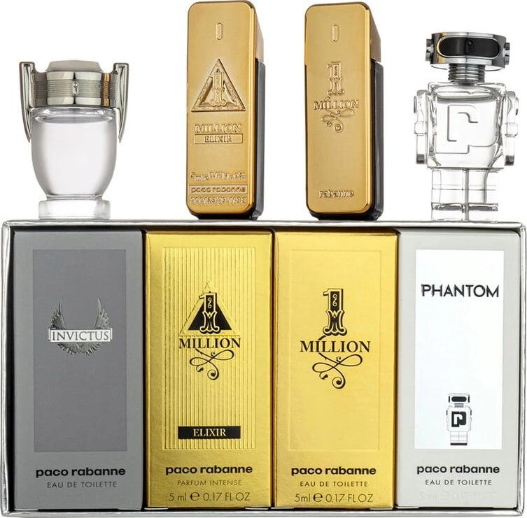 Set Paco Rabanne Men's Mini, 4 x 5 ml Set Paco Rabanne Men's Mini, 4 x 5 ml