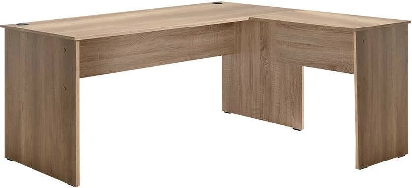 Tavolinë pune Hanah Home, Rms-320-Tt-1, ngjyrë arrë e çelët, 160x75x144cm
