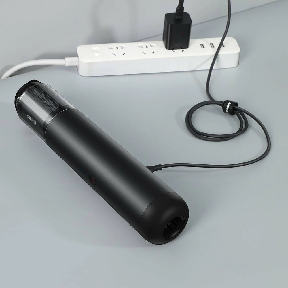 Fshesë me korrent pa kabllo Baseus A3, 135 W, 15000 Pa, USB-C, e zezë Fshesë me korrent pa kabllo Baseus A3, 135 W, 15000 Pa, USB-C, e zezë