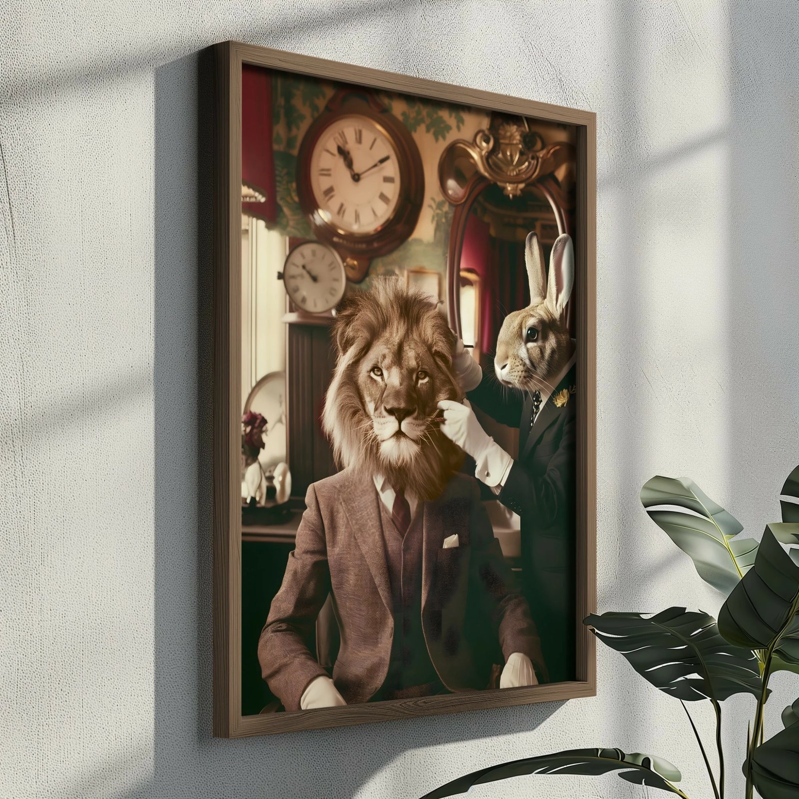 Pikturë dekorative me kornizë MDF, shumëngjyrëshe, GE051-L