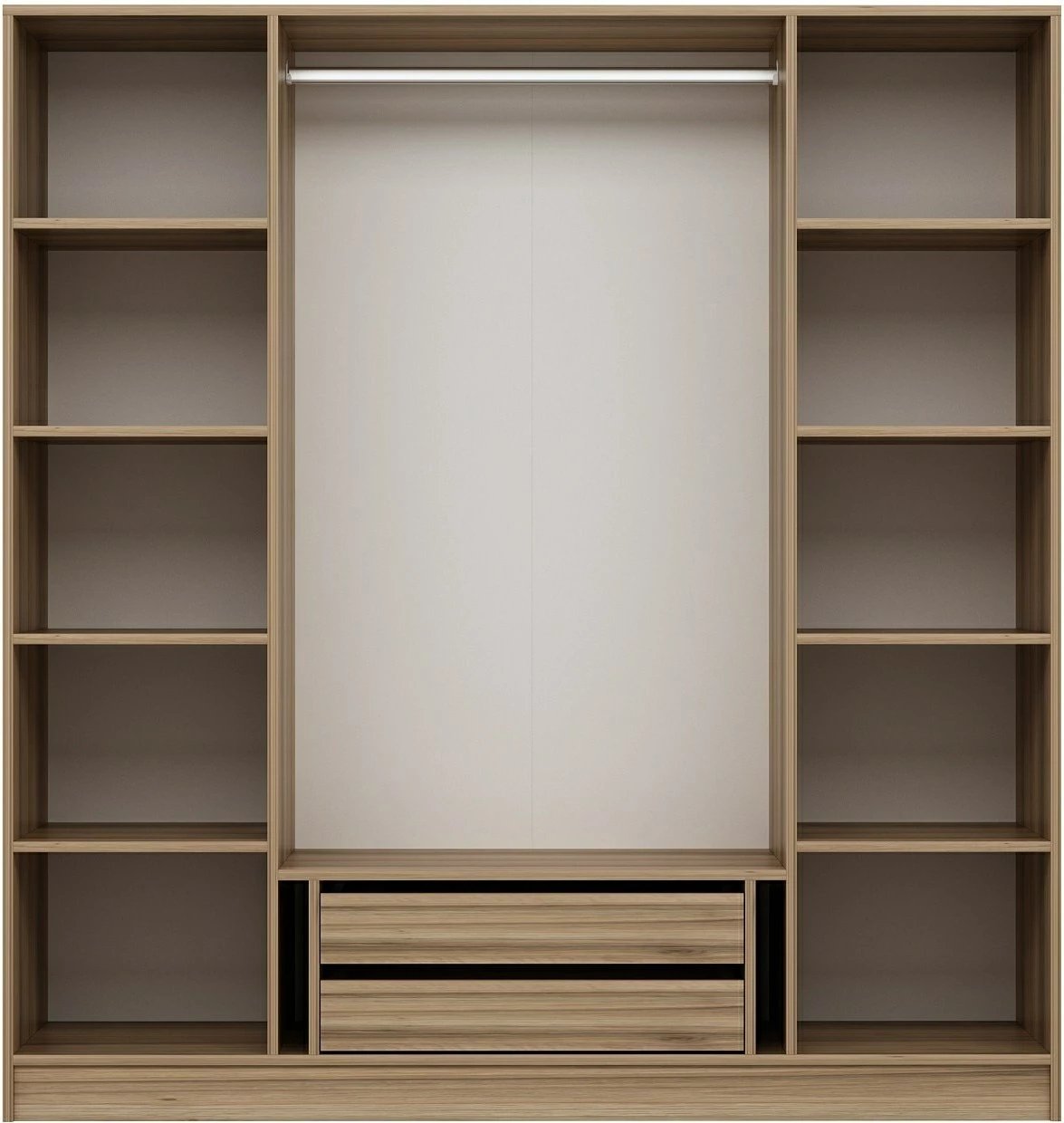 Dollap për rroba, ngjyrë lisi, Skye Decor Kale Plus - 7794