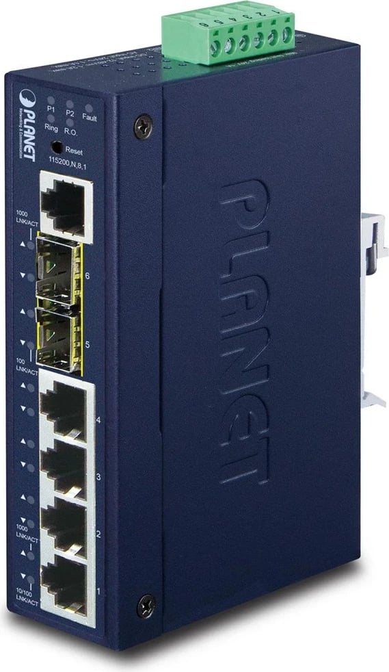 Switch Planet IGS-5225-4T2S, Managed L2+ Gigabit Ethernet, Blu