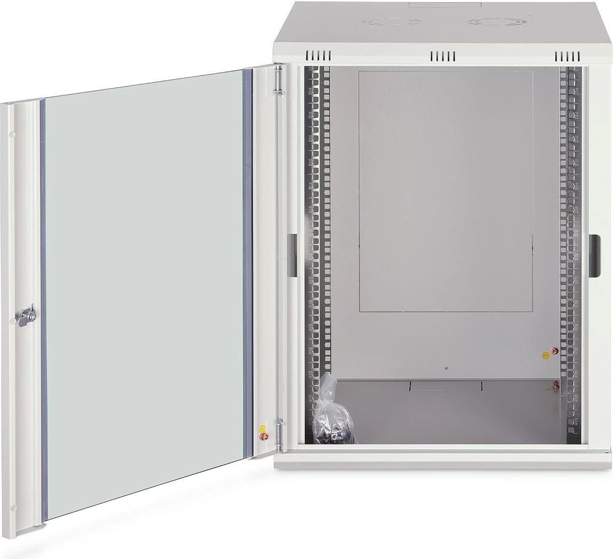 Kasë rrjeti Digitus Dynamic Basic 16U 600x600mm, xham, gri