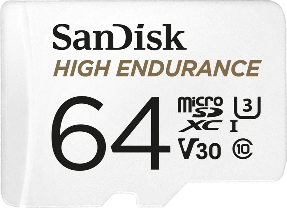 Kartë memorie SanDisk MicroSDXC, UHS-I Class 10,  64GB 