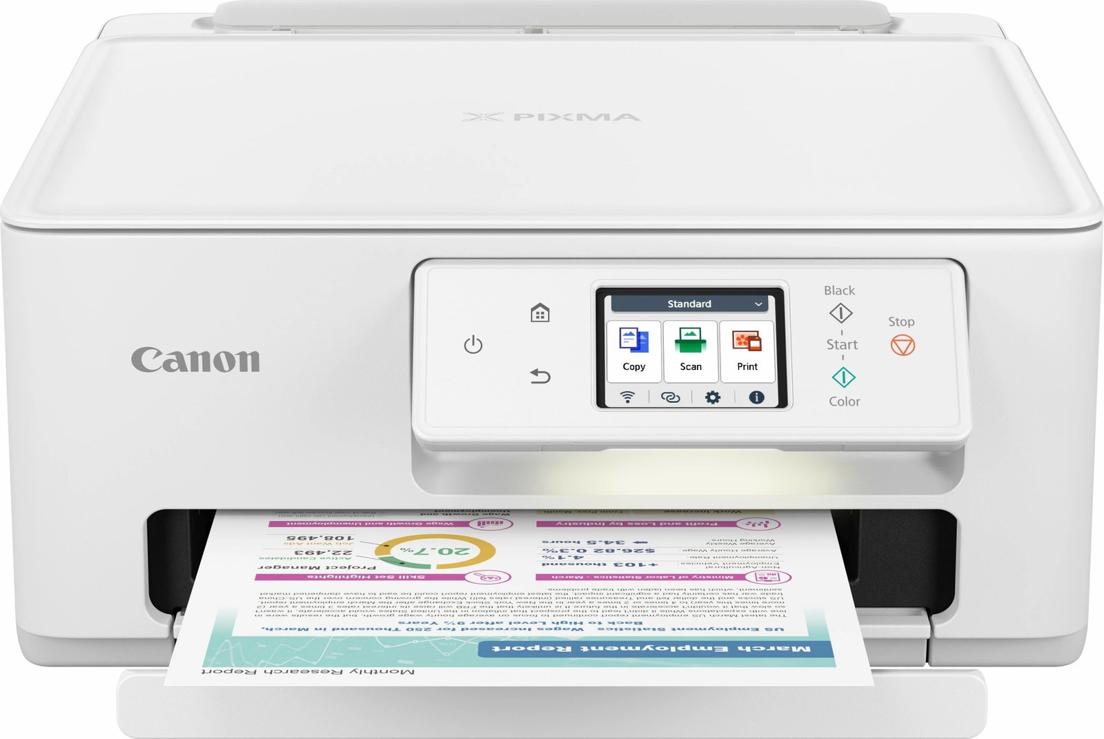 Printer Canon PIXMA TS7650i, Inkjet, 1200 x 1200 DPI, A4, Bardhë Printer Canon PIXMA TS7650i, Inkjet, 1200 x 1200 DPI, A4, Bardhë