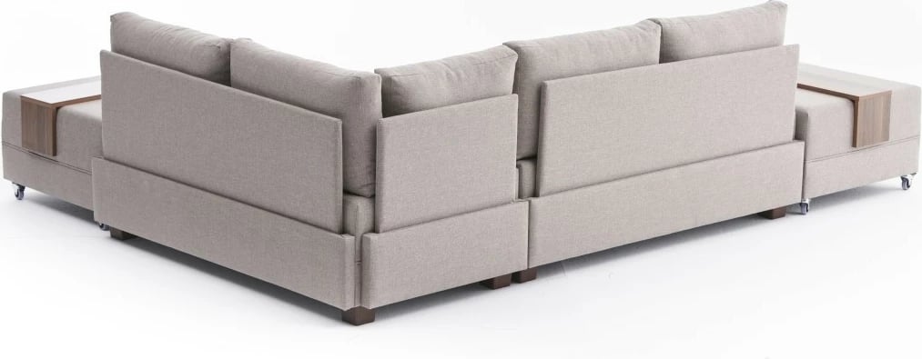 Kënd-sofë krevati Fly, ngjyrë krem, Atelier del Sofa