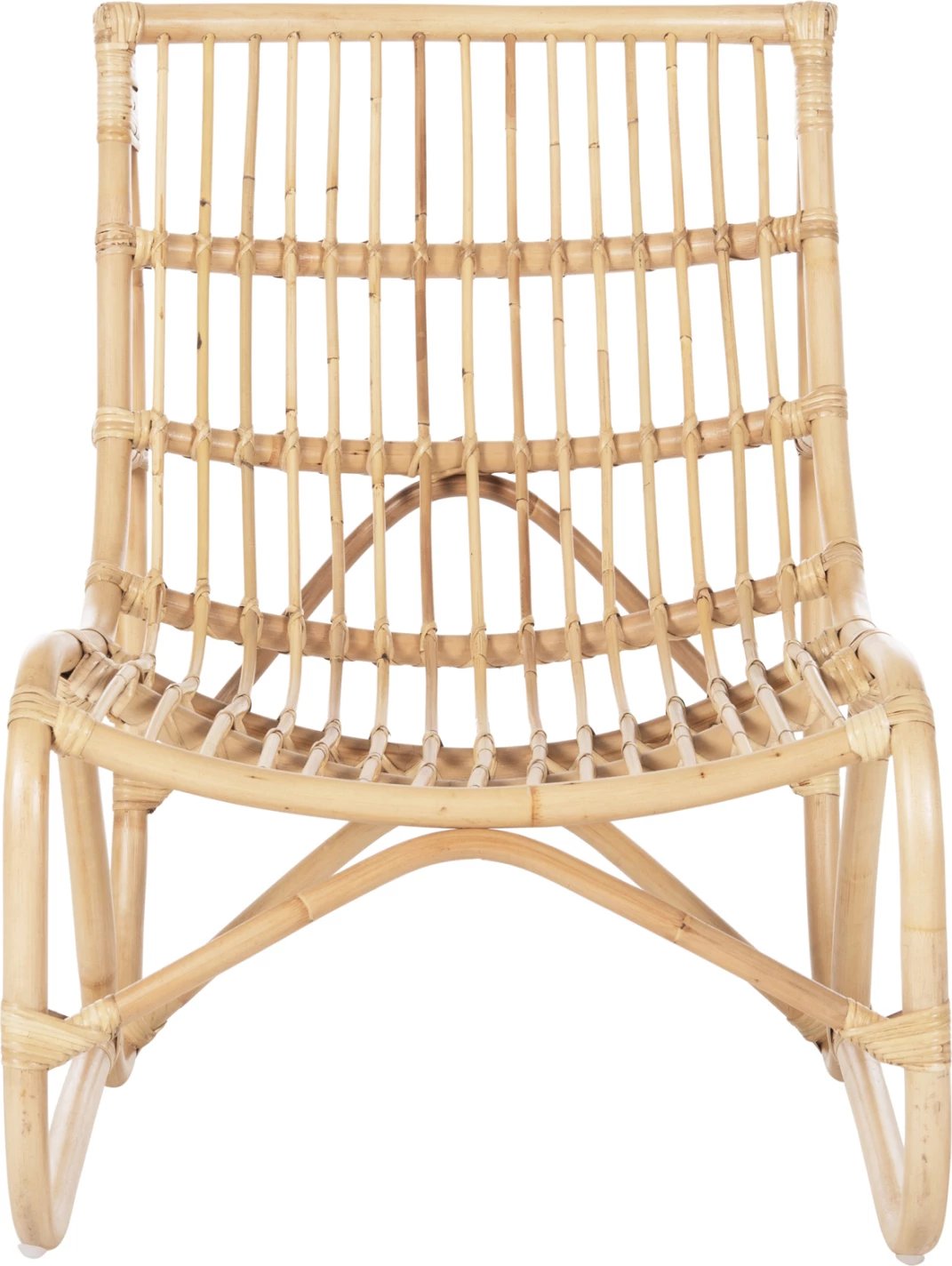 Karrige e jashtme GRINN, shkopinj rattan, ngjyrë natyrale, 56.5x73.5x79.5H cm