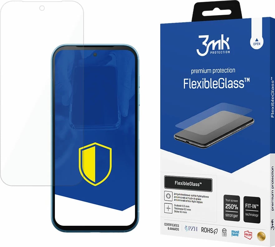 Mbrojtës ekrani FlexibleGlass 3mk Protection për Fairphone 5, Transparent