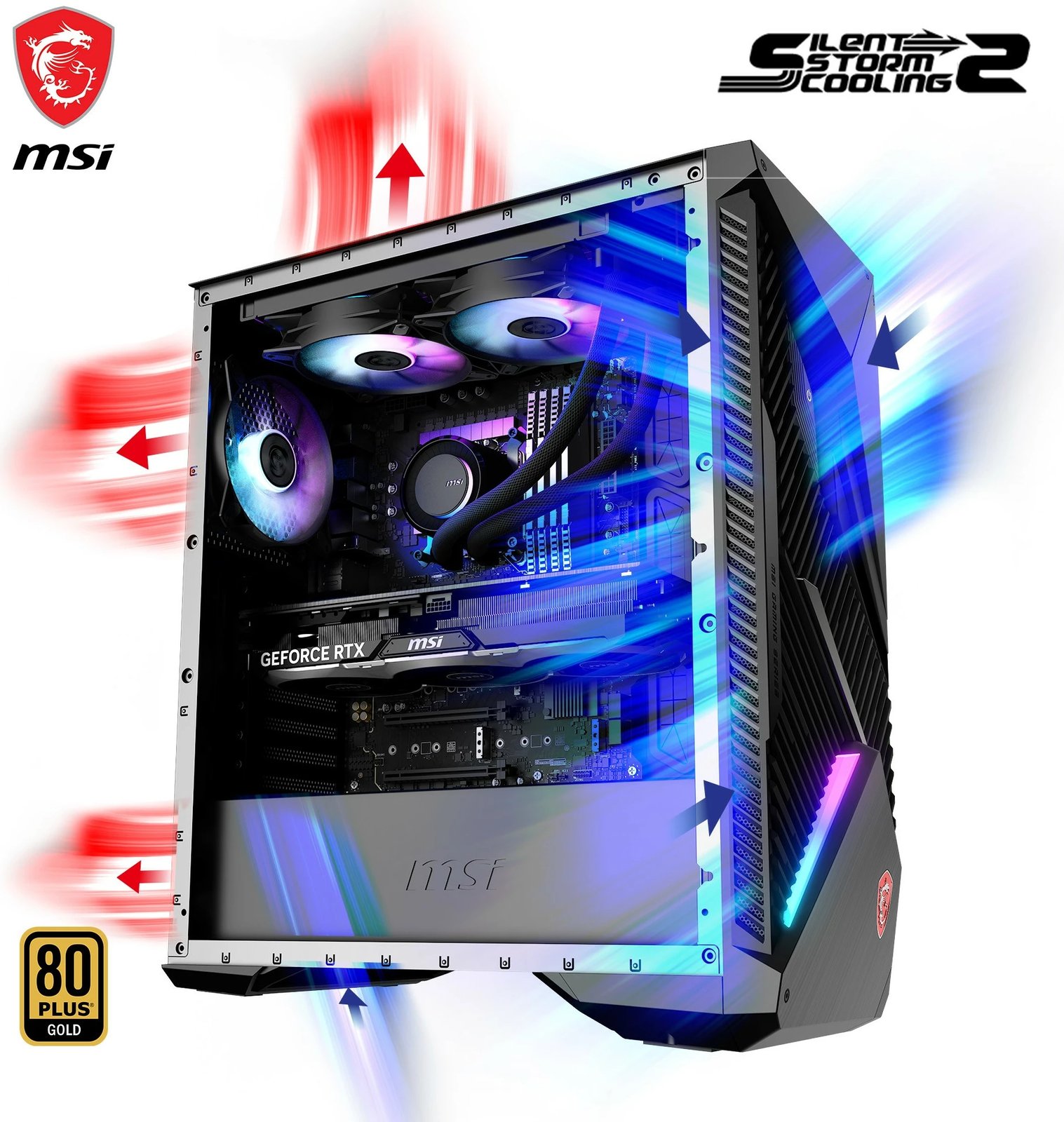 Kompiuter MSI MPG Infinite X2 14NUG7-460AT, Intel Core i7, 32 GB RAM, 1 TB, Windows 11 Home Kompiuter MSI MPG Infinite X2 14NUG7-460AT, Intel Core i7, 32 GB RAM, 1 TB, Windows 11 Home