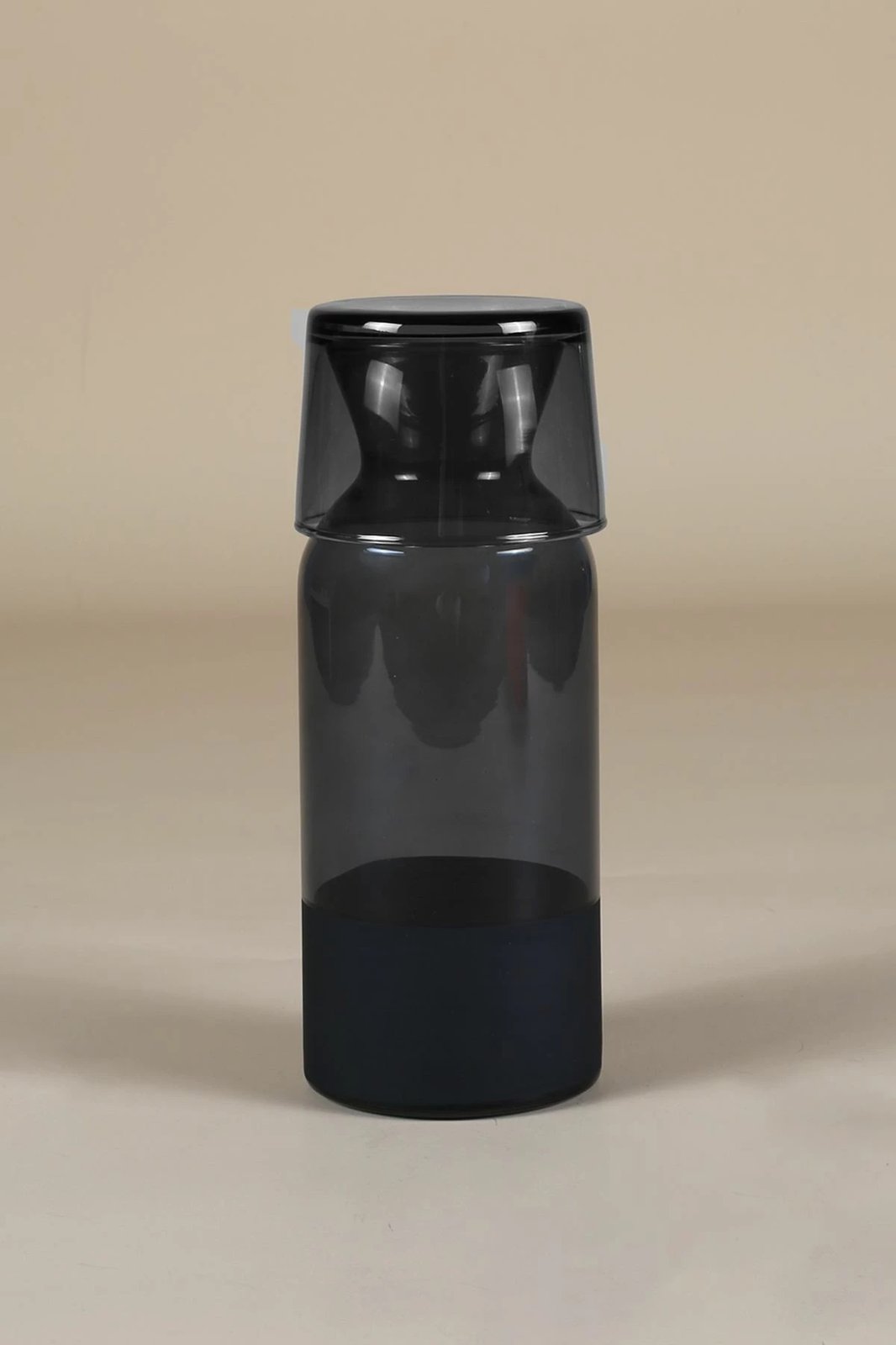 Set shishe qelqi (2 copë), Hermia Concept, mat, e zezë